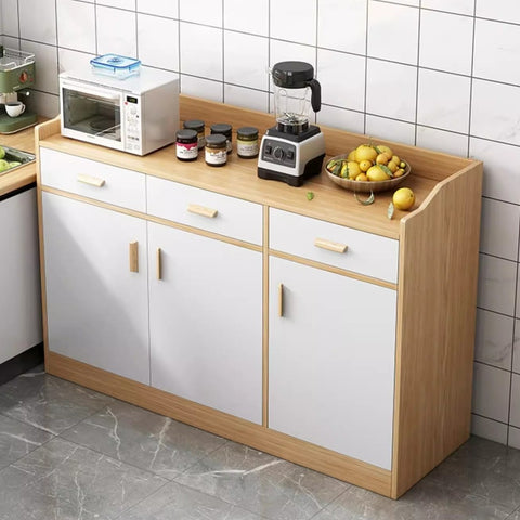 Large Kitchen Hutch Pantry Storage Cabinet Bucket Cabinet Living Room Household