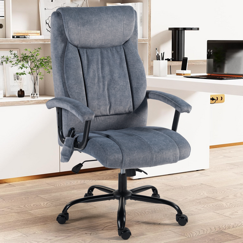 Ergonomic Office Chair with Dual Massage Modes