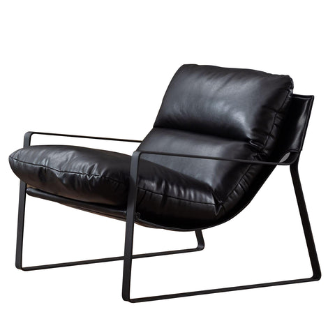 Contemporary Accent Chair - Thick Cushioned Sofa Seat