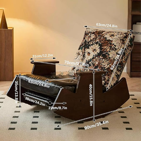 Solid Wood Rocking Chair