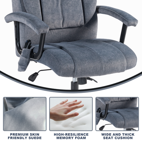 Ergonomic Office Chair with Dual Massage Modes