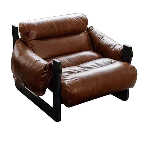 Retro Leatherwork Lounge Chair
