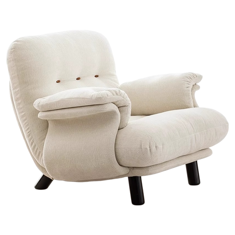 Italian Modern Lounge Chair – Retro Cloud Comfort For Your Cozy Corner