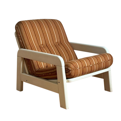 Bella Mid Century Modern Wooden Armchair