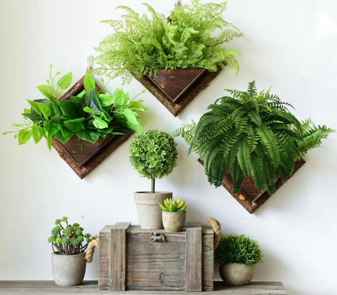 Large Fake Boston Ferns 48 inch