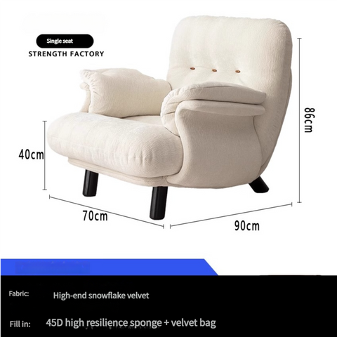 Italian Modern Lounge Chair – Retro Cloud Comfort For Your Cozy Corner
