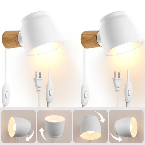 Farmhouse Plug in Wall Sconces