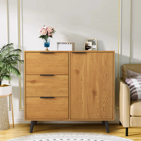 31.5" 3-Drawer Storage Cabinet