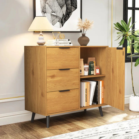 31.5" 3-Drawer Storage Cabinet