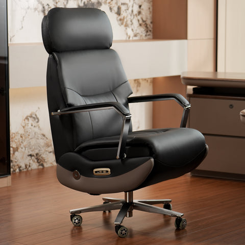 Carlo Modern Leather Home Office Power Recliner Chair