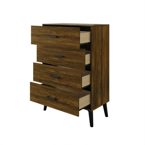 Unique Fashion Vertical 4 Drawers Dresser