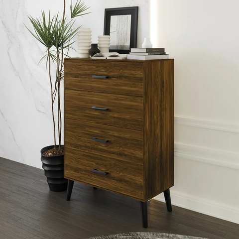 Unique Fashion Vertical 4 Drawers Dresser