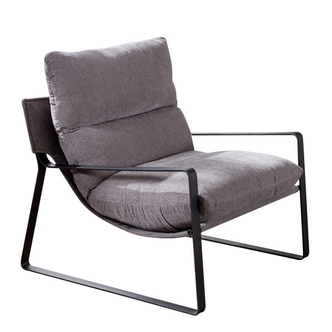 Contemporary Accent Chair - Thick Cushioned Sofa Seat