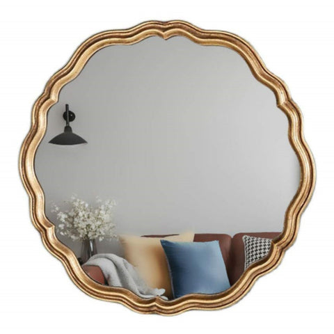 Round Retro Decorative Wall Mounted Mirror