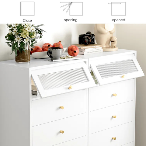 Classic Multi-Drawer Vertical Dresser