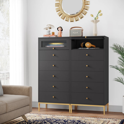 Classic Multi-Drawer Vertical Dresser