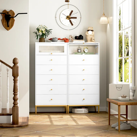 Classic Multi-Drawer Vertical Dresser