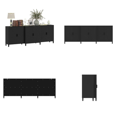 6-Door Heavy-Duty Storage Cabinet