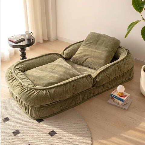 Louann Small Fold Tatami Sofa Bed Human Dog Bed