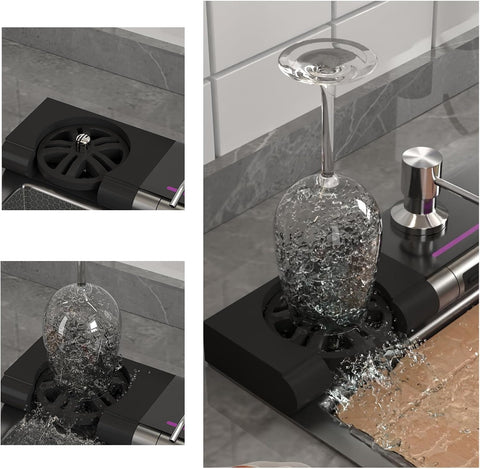 GR  Waterfall LED Smart Kitchen Sink