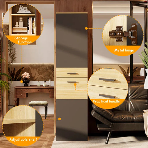 6-Foot 2-Door Storage Cabinet