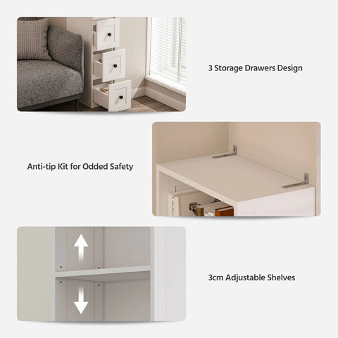Tall Thin Bathroom Storage Cabinet