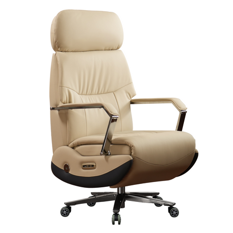 Carlo Modern Leather Home Office Power Recliner Chair