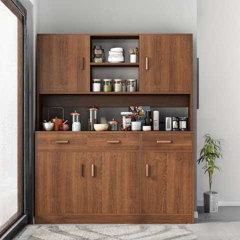 Rocky Plus Wooden Kitchen Pantry Storage Cabinet