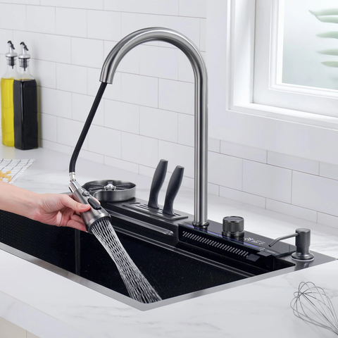 BD Waterfall Kitchen Sink