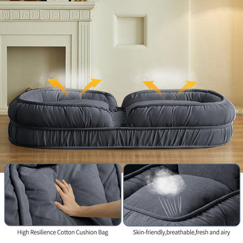 Louann Small Fold Tatami Sofa Bed Human Dog Bed