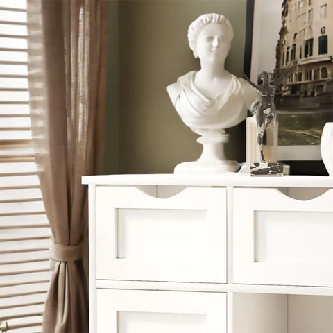 Multi-Functional Wood Cabinet - Drawer & Shelf Storage For Any Room