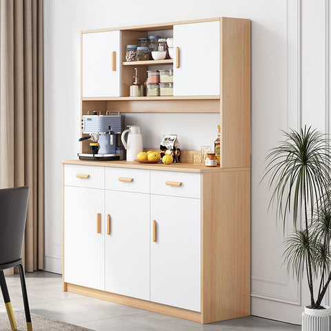 Rocky Plus Wooden Kitchen Pantry Storage Cabinet