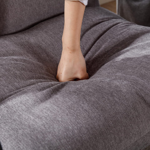 Contemporary Accent Chair - Thick Cushioned Sofa Seat