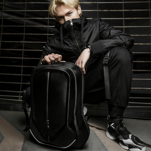 stylish waterproof backpack for men commuting 2026​